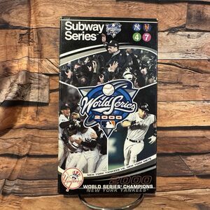 2000 World Series Subway Series VHS Yankees v Mets Champions Video Tape Baseball